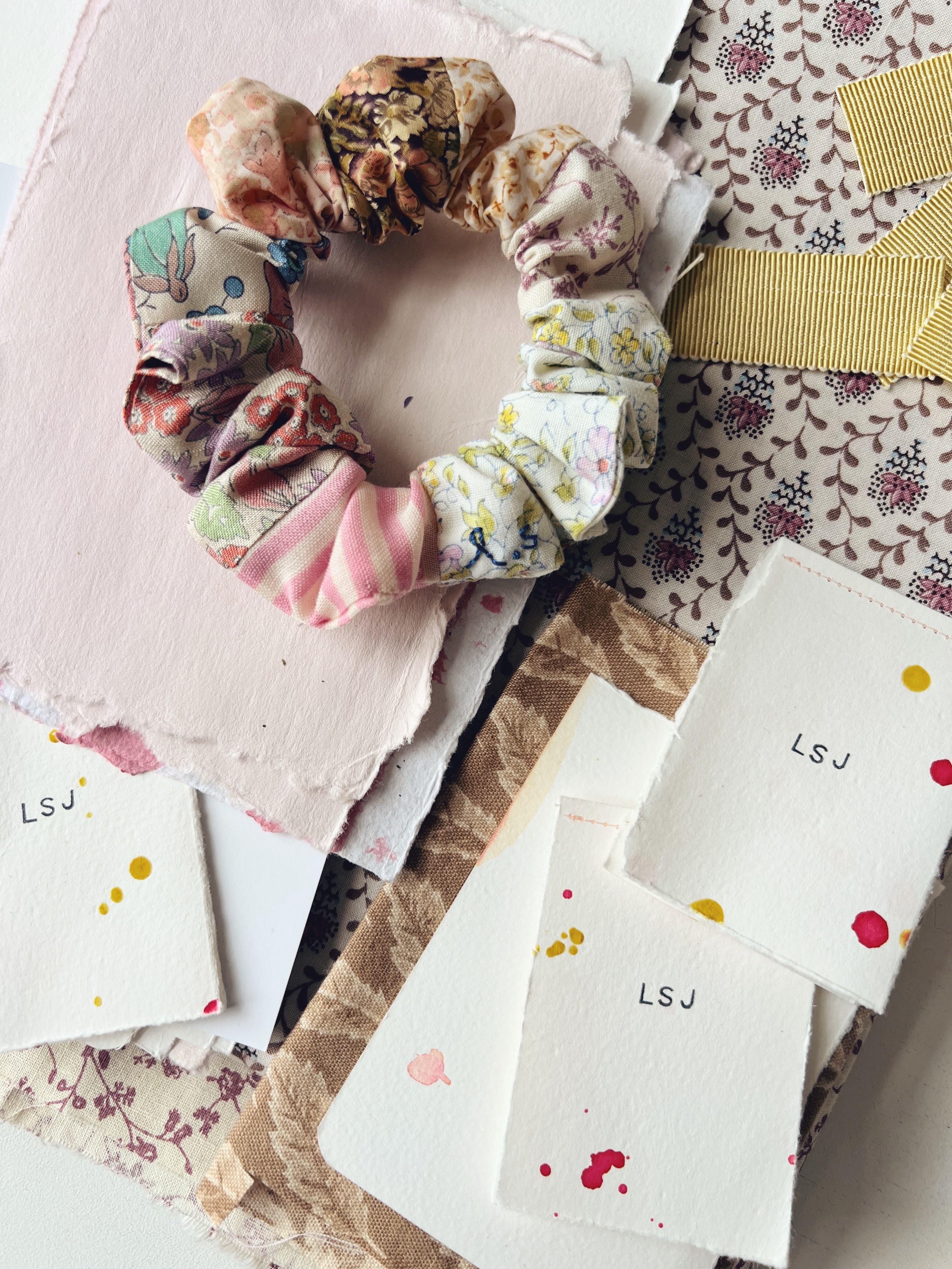 Vintage Liberty Patchwork Hair Cloud