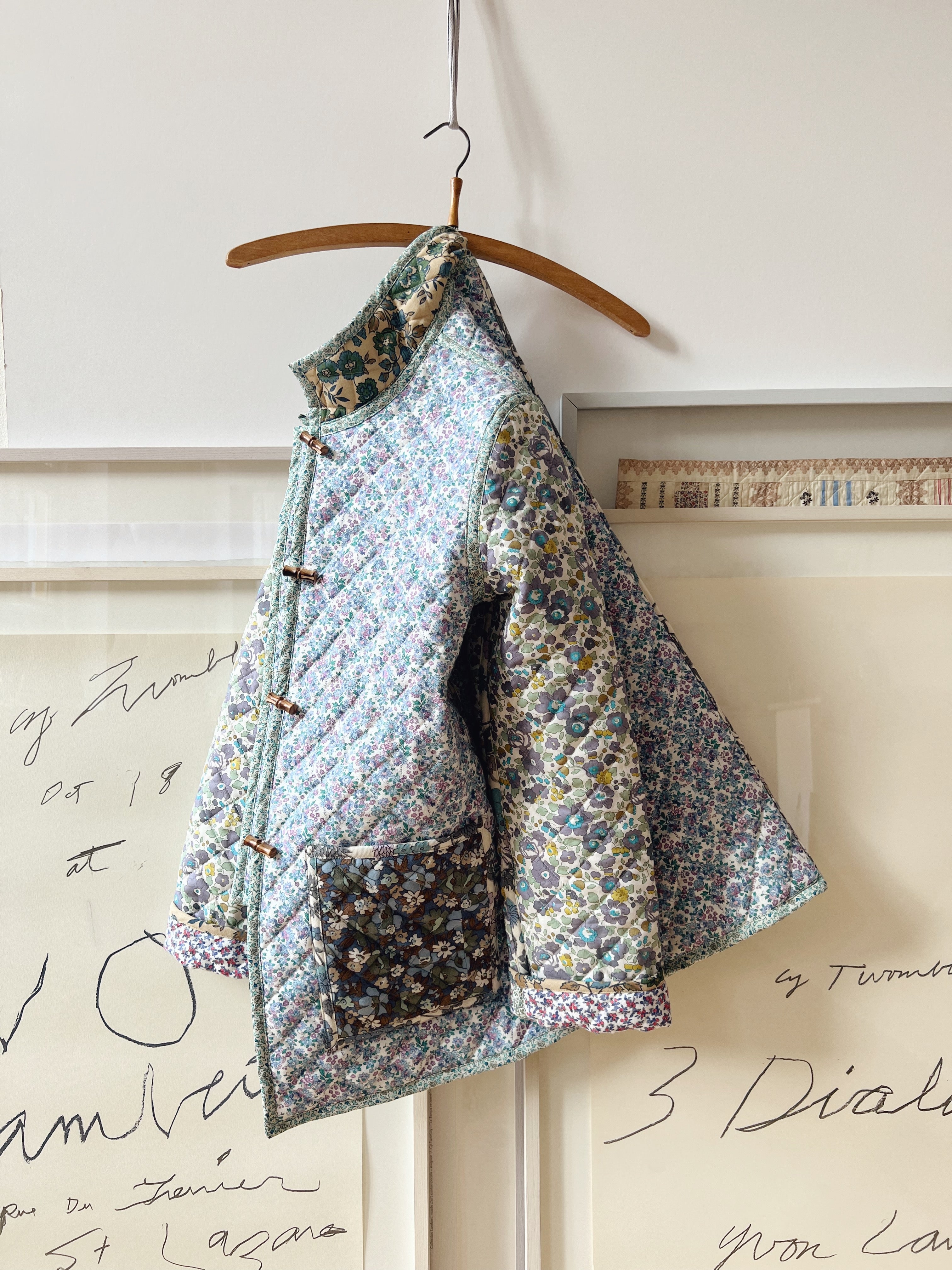 The Replica Quilt Jacket - Vintage Liberty Wool No. 9