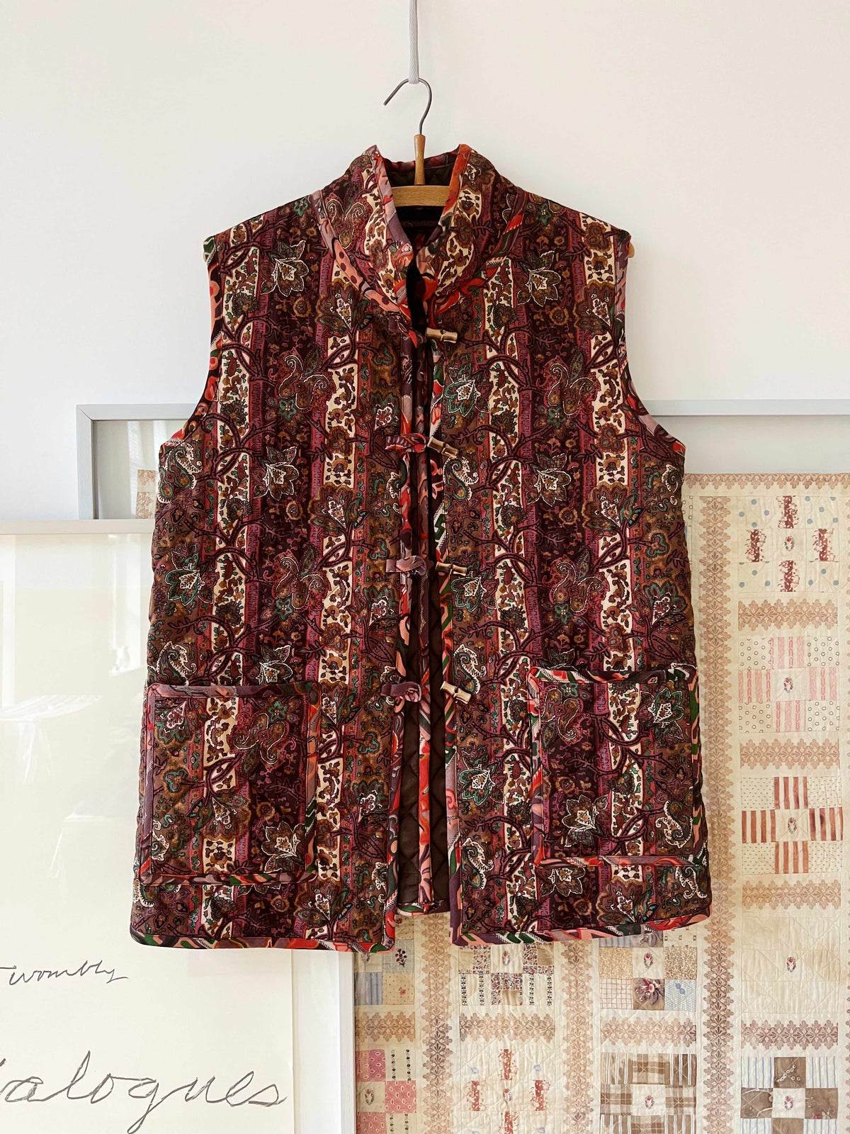 Vintage Liberty Paisley Waistcoat