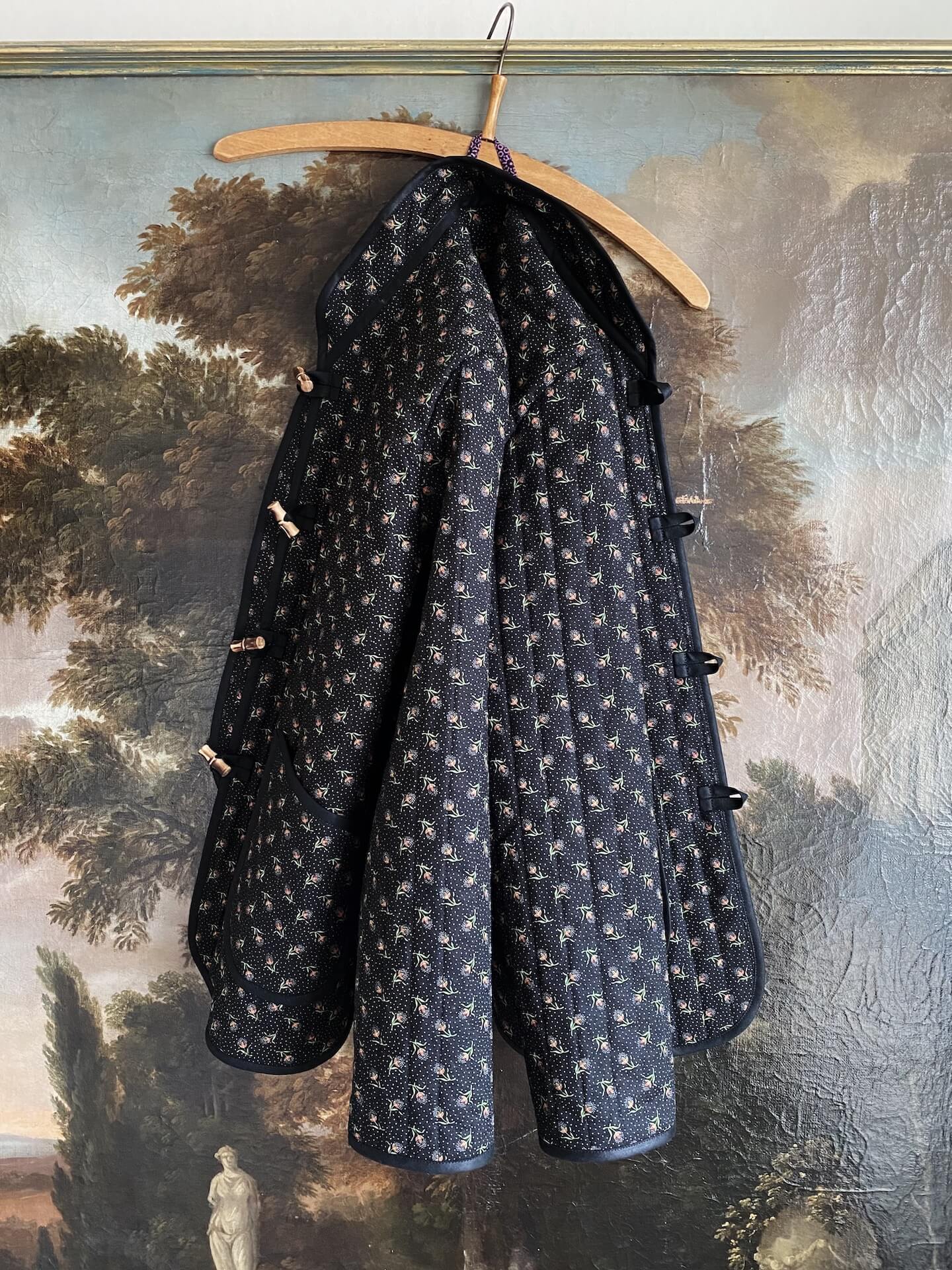 The Original Quilt Jacket - Rose Noir