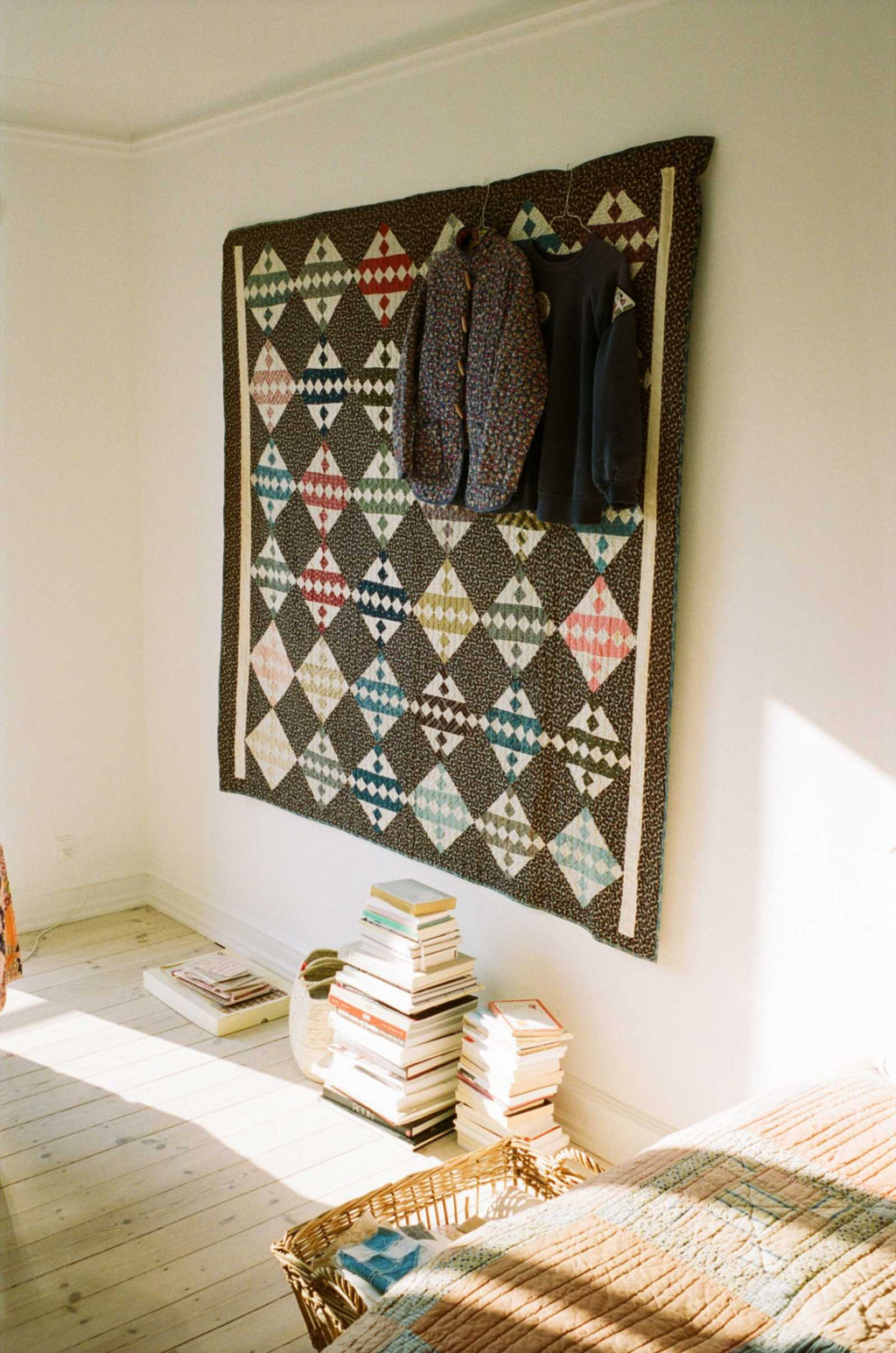 Antique Lady's Wreaths Patchwork