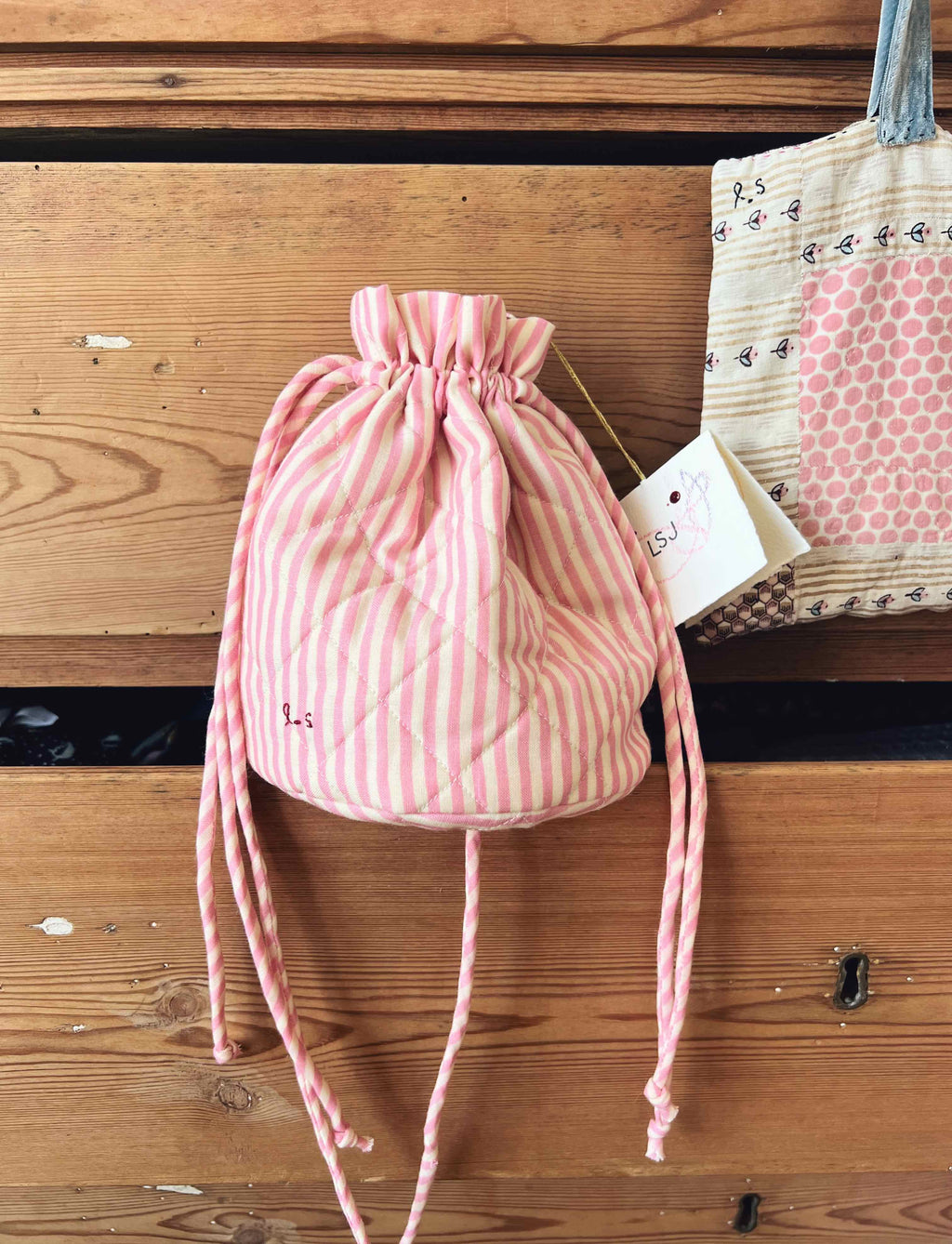 Mini Ballet Toto - Vintage Florentine Candy Stripe Wool