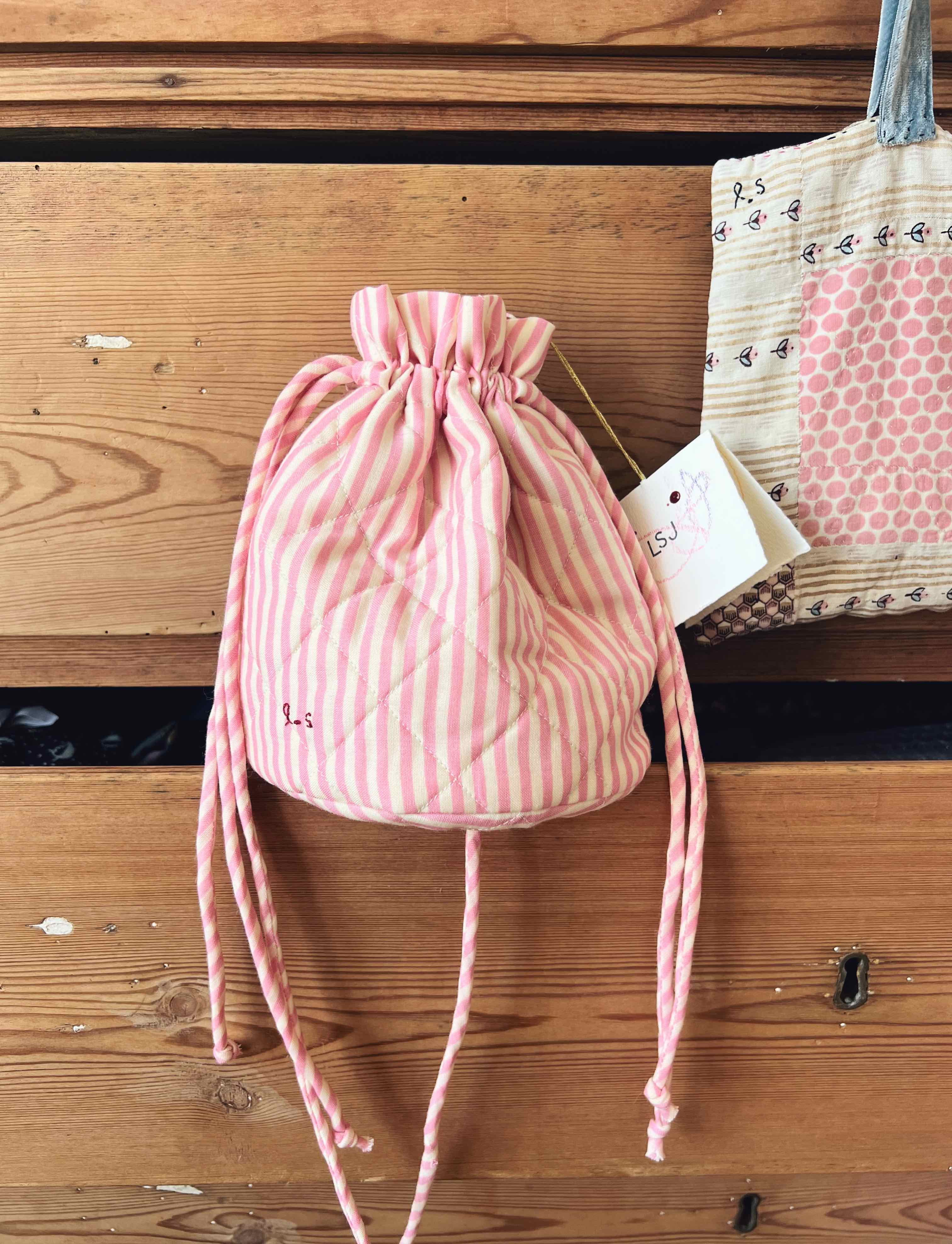 Mini Ballet Toto - Vintage Florentine Candy Stripe Wool