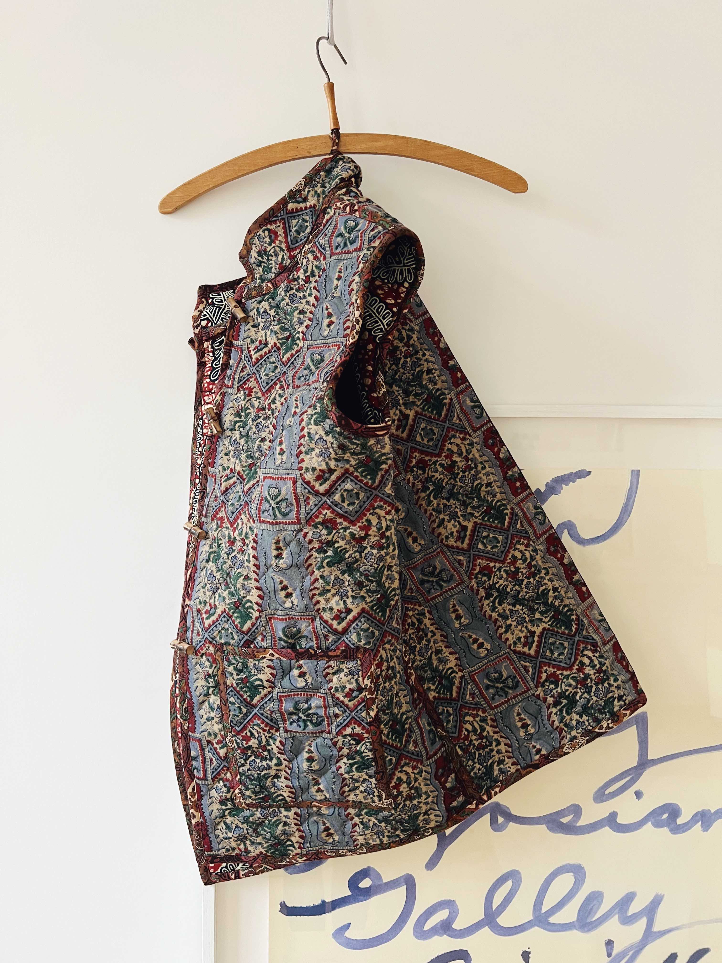 Quilted Waistcoat - Vintage Liberty Wool