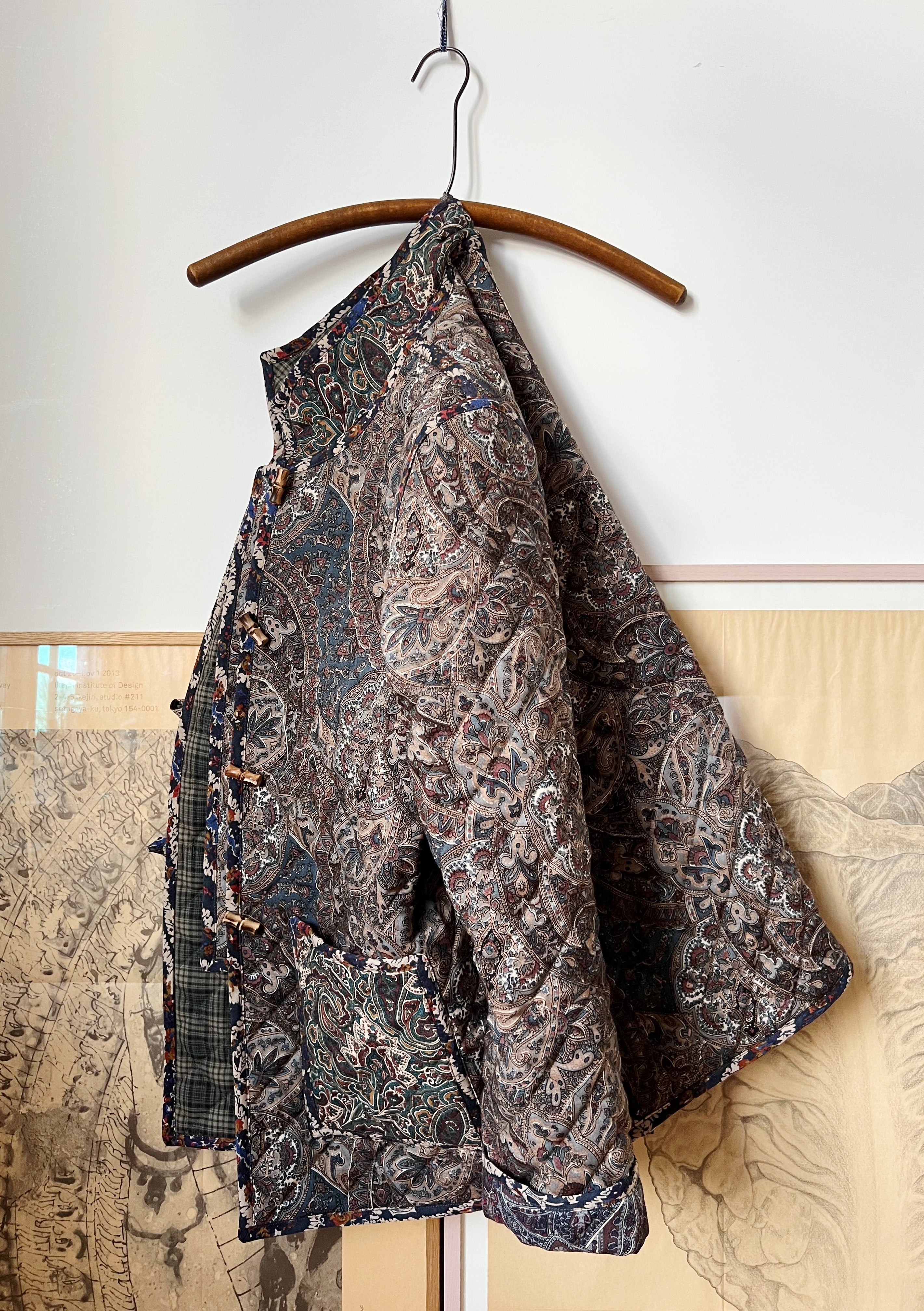 The Replica Quilt Jacket - Liberty Wool Paisley