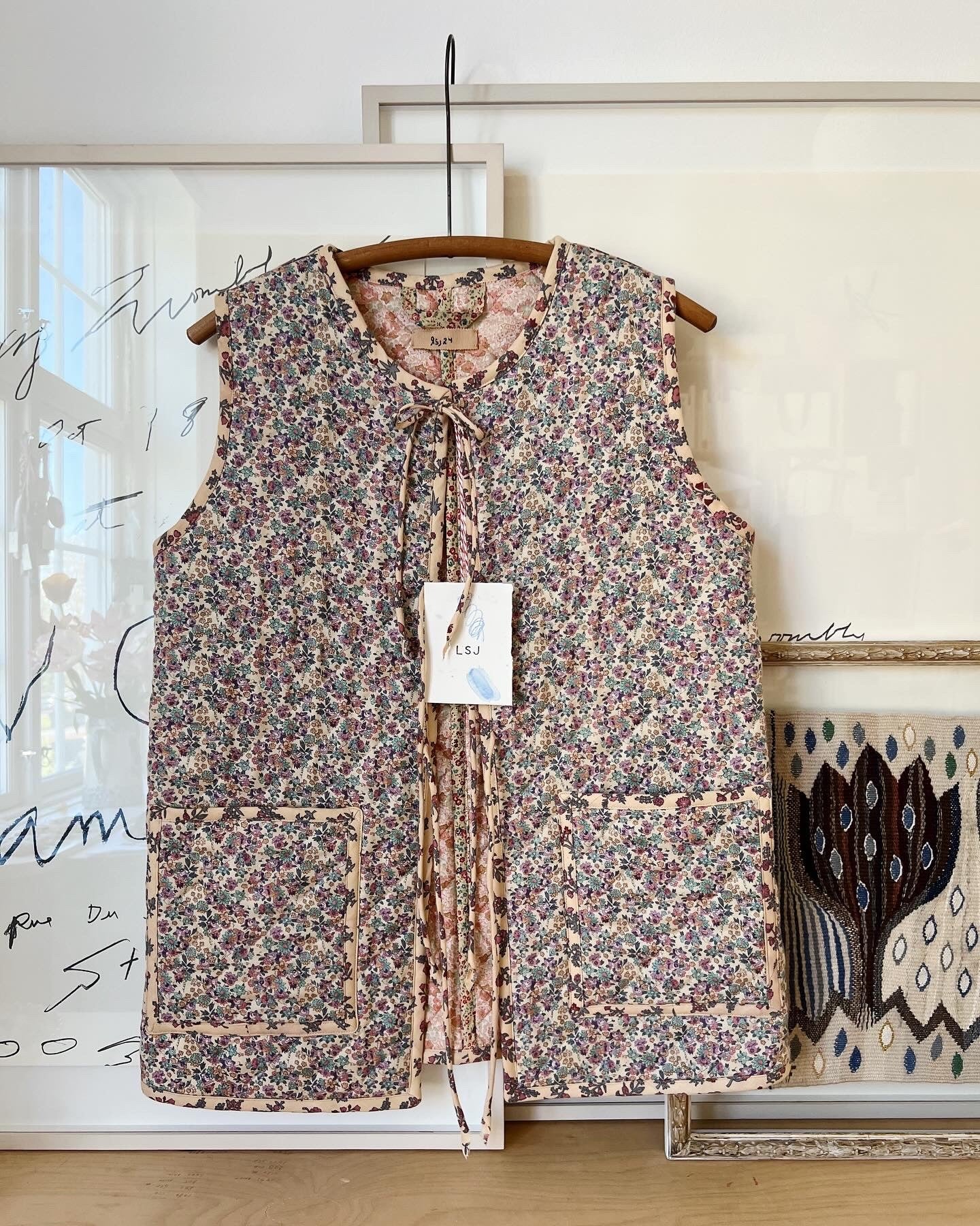 Quilted Waistcoat - Liberty Wool