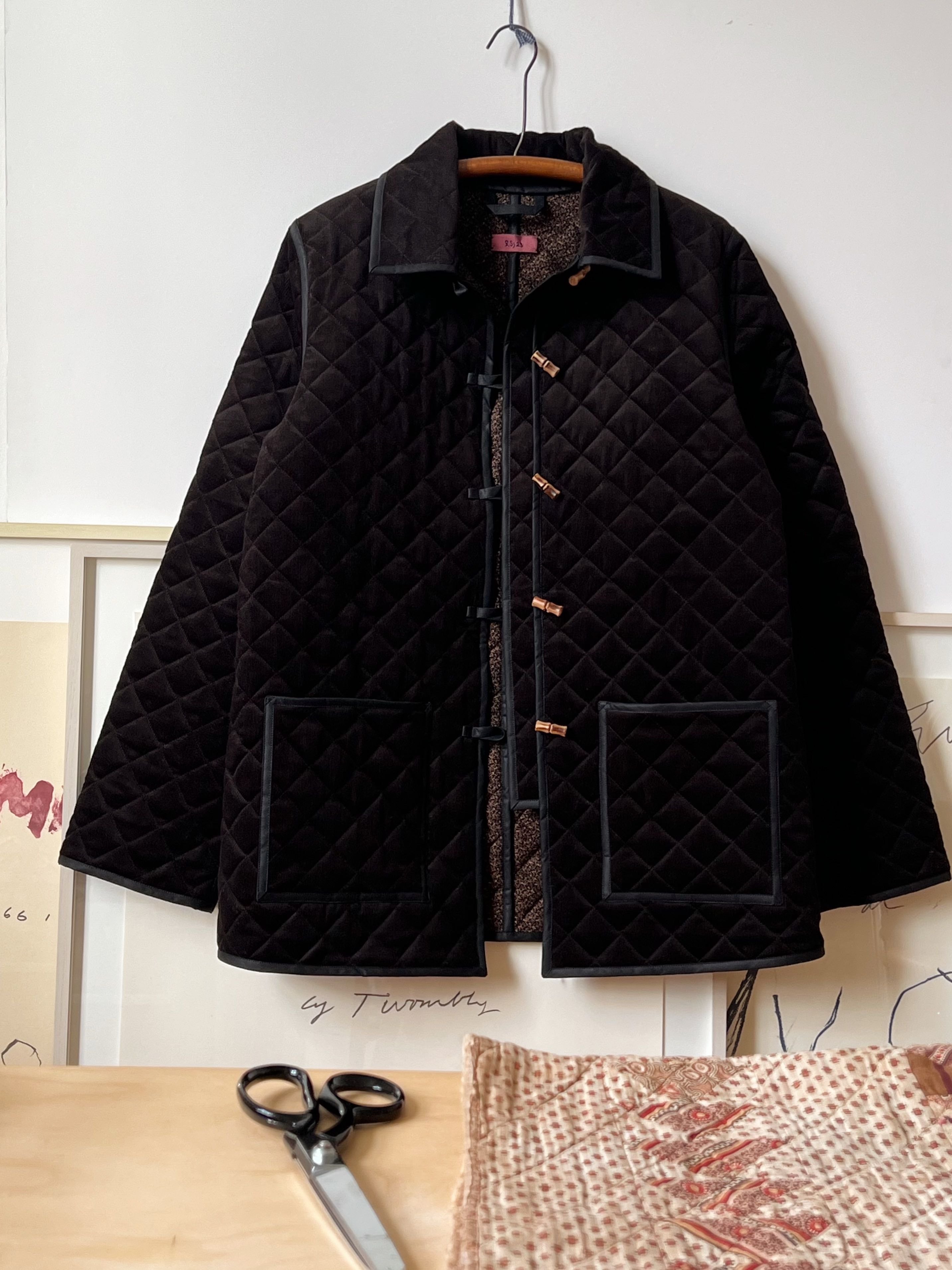 LSJ Quilt Jacket - Corduroy Marrone