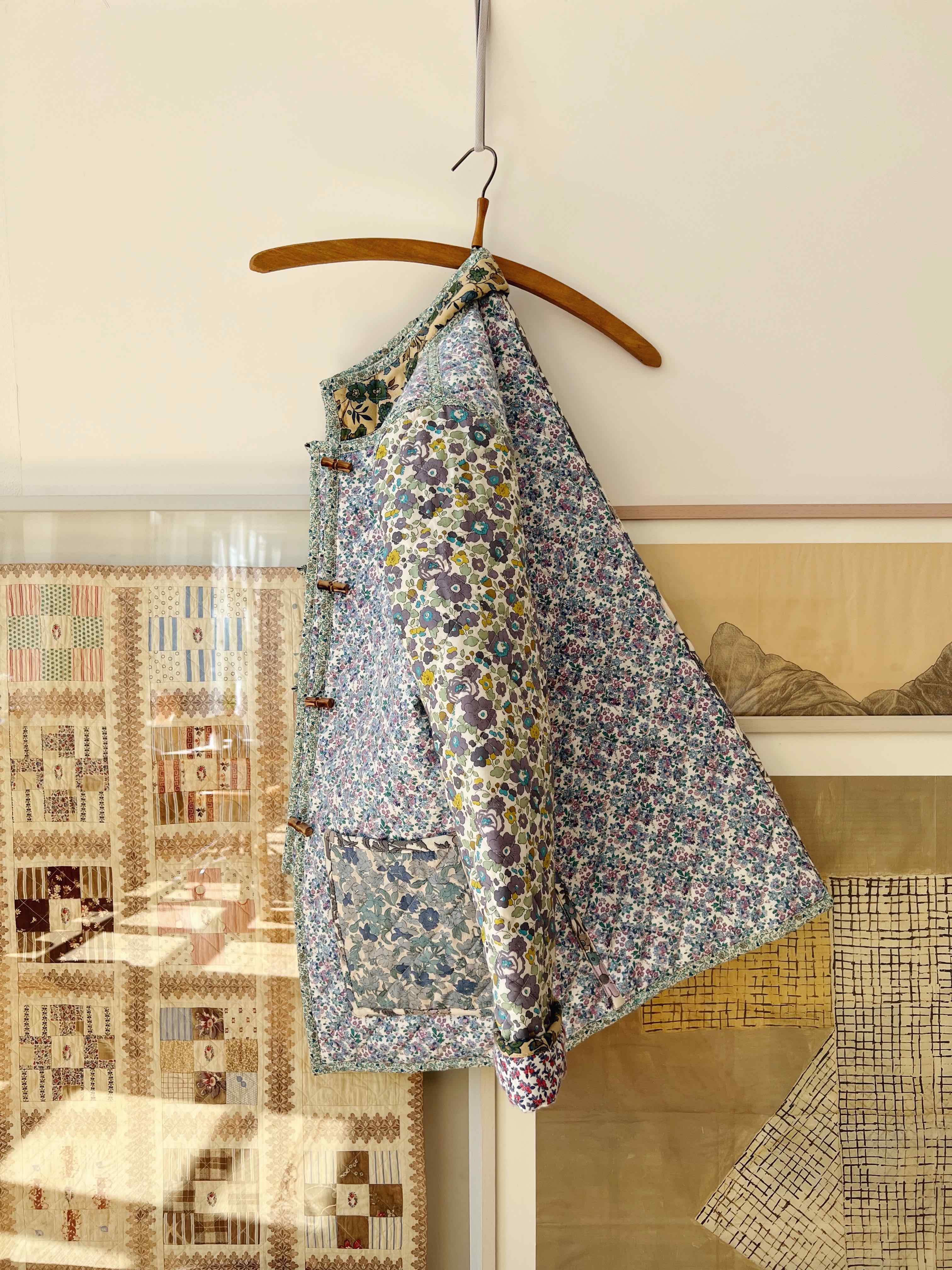 The Replica Quilt Jacket - Vintage Liberty Wool No. 10