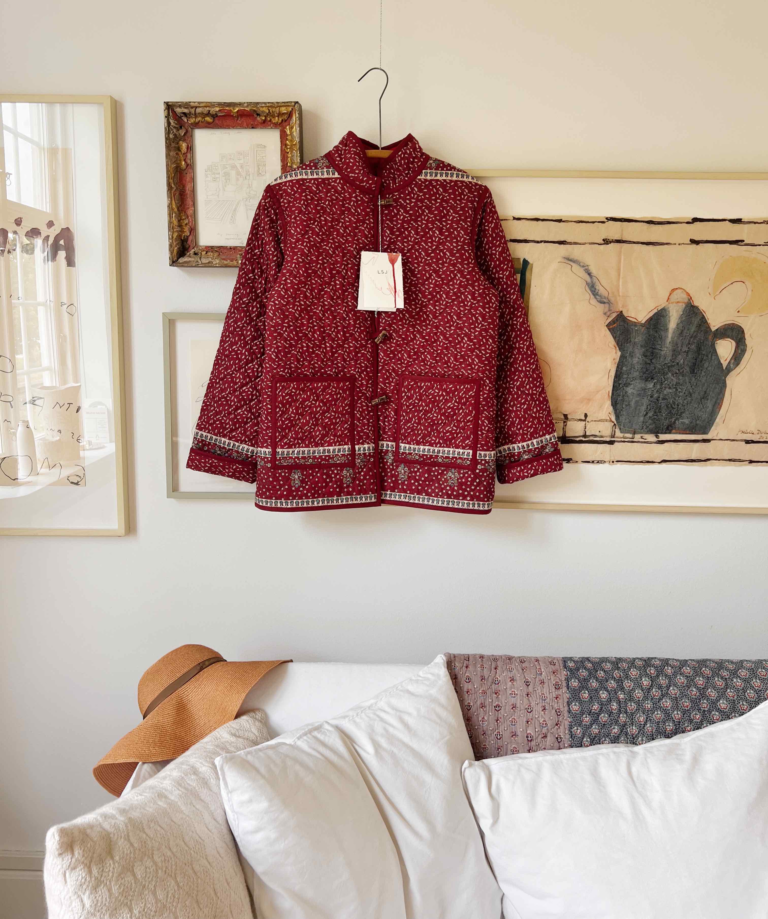 The Replica Quilt Jacket - Scarlet