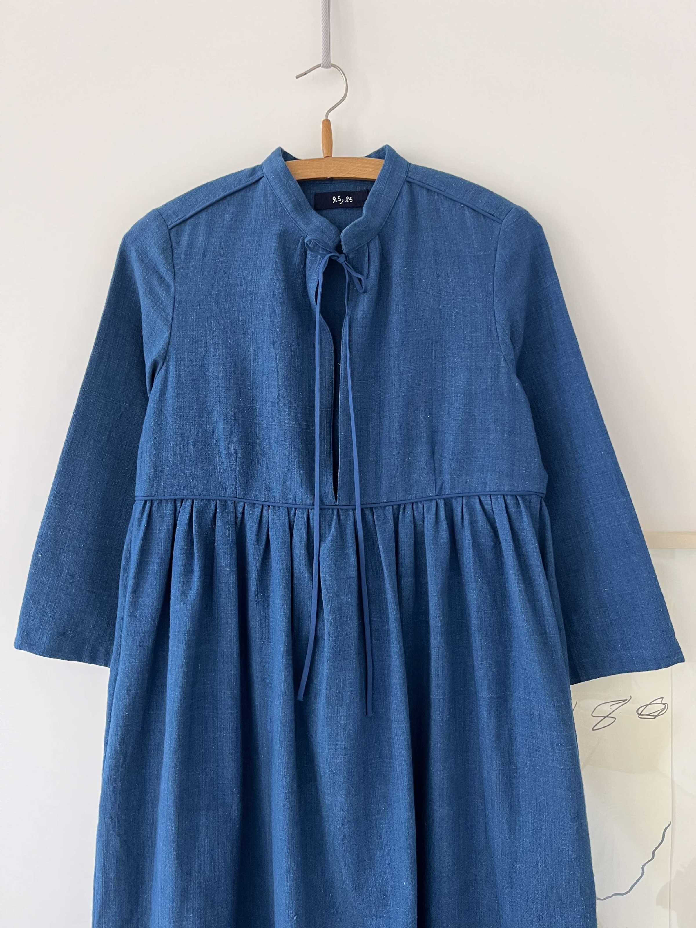 Indigo Khadi Dress tile 2