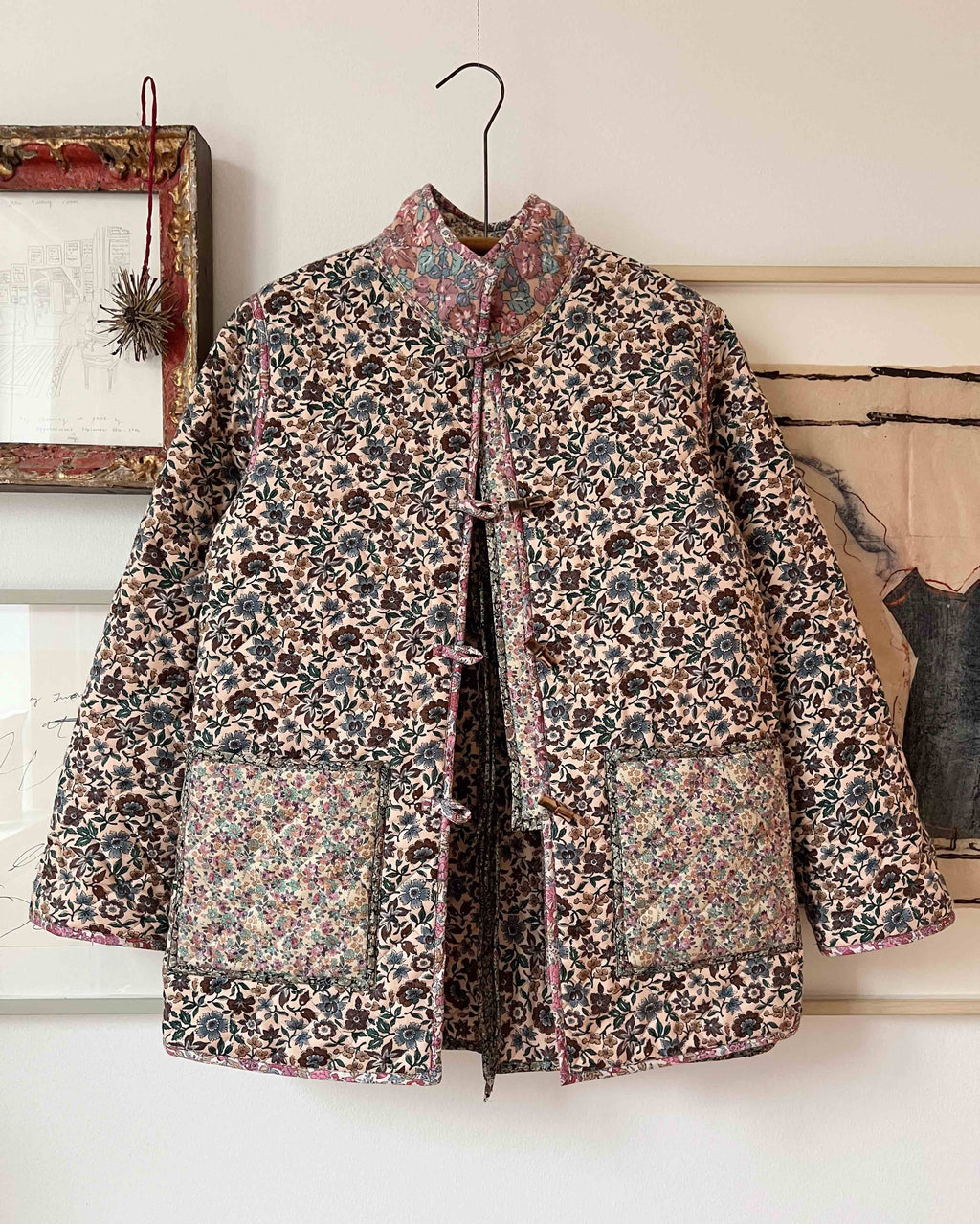 The Replica Quilt Jacket  - Vintage Liberty Wool Patchwork