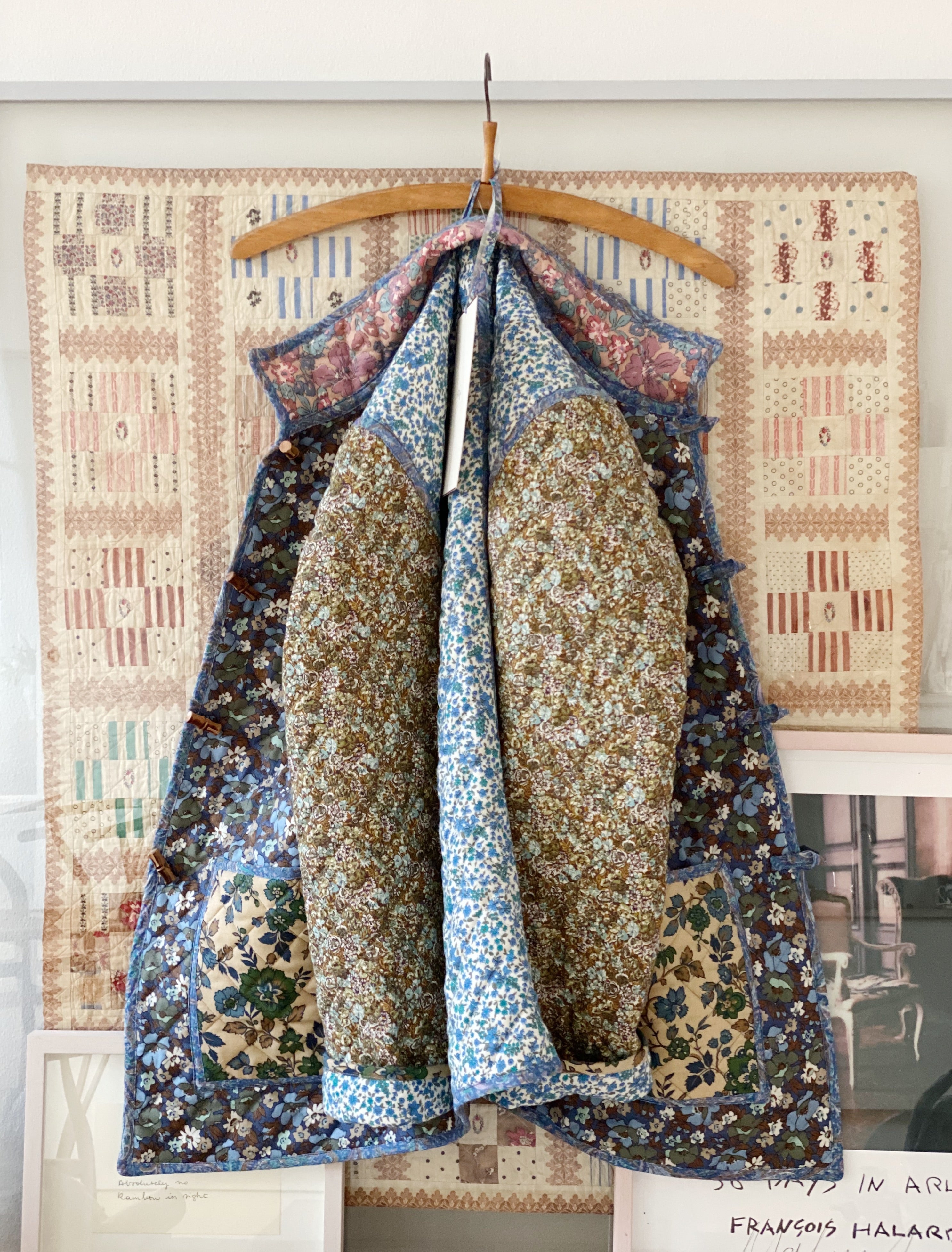 The Replica Quilt Jacket - Meadow - Vintage Liberty Wool