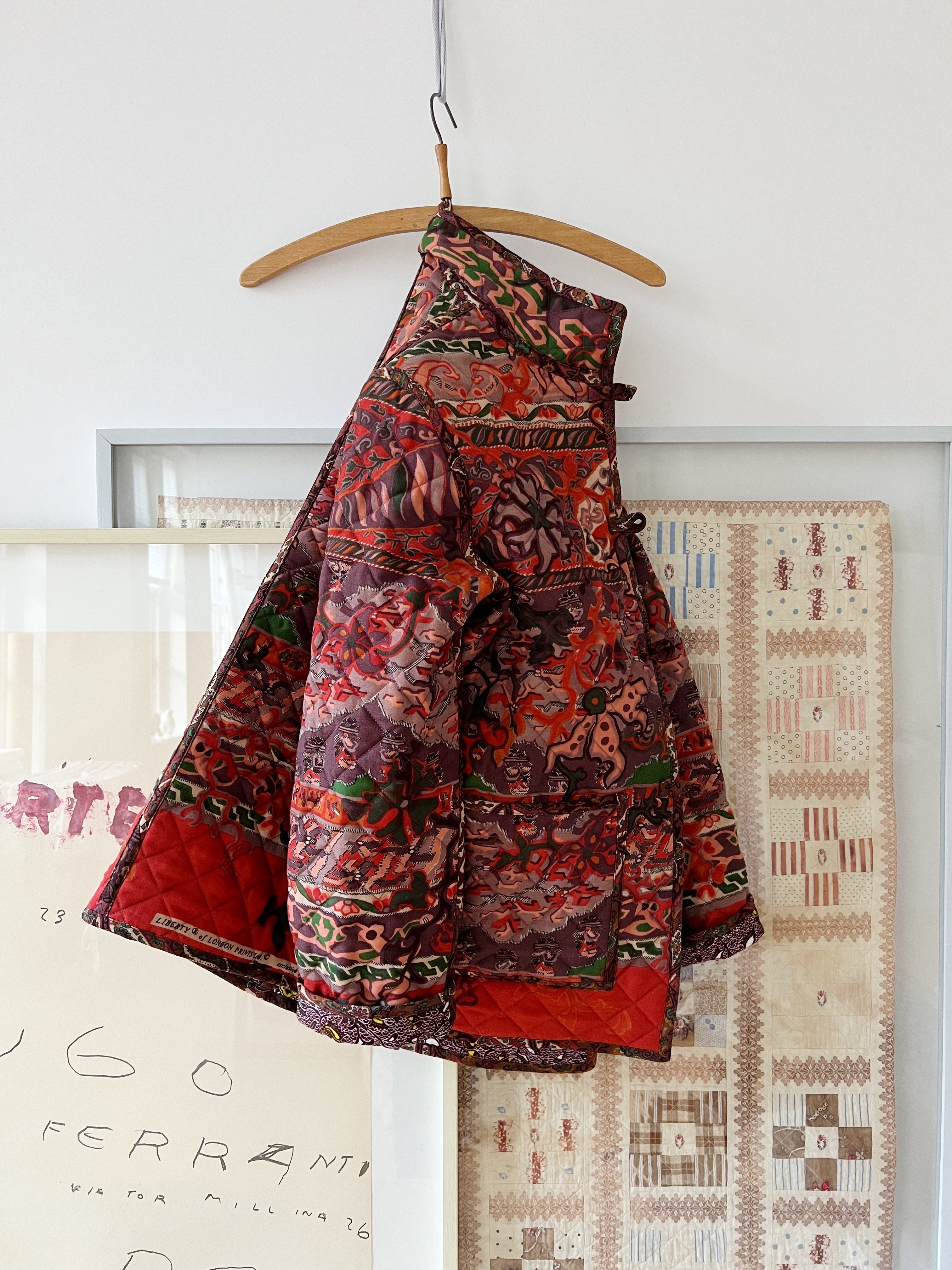 The Replica Quilt Jacket - Vintage Oriental Liberty Wool