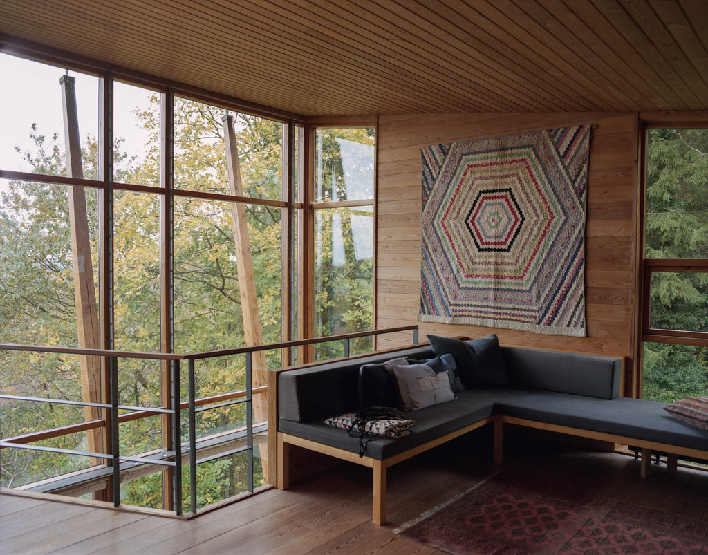 Antique Trip Around The World Quilt