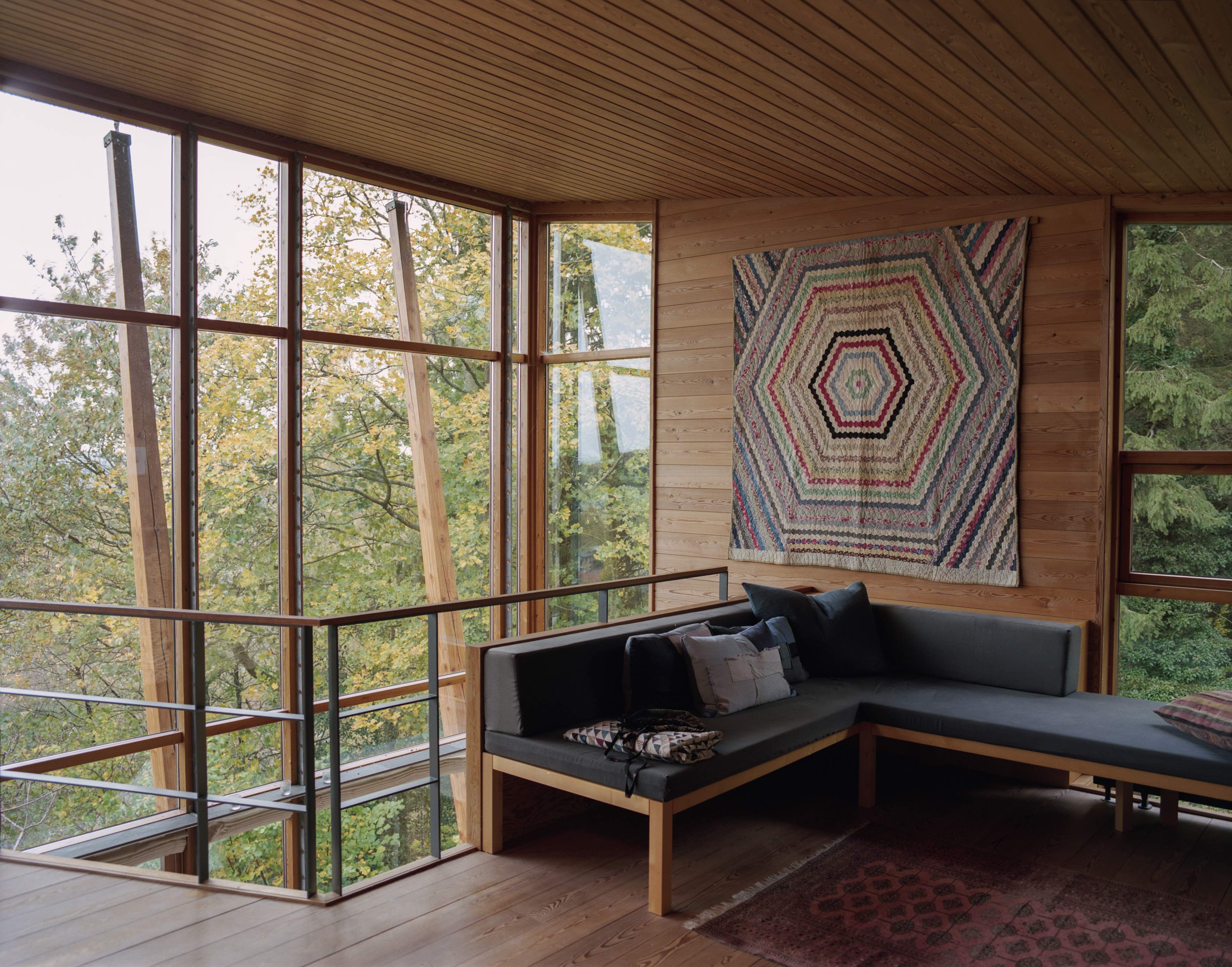 Antique Trip Around The World Quilt